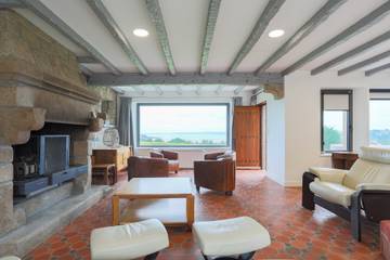 Maison De Vacances pour 10 Personnes dans Locquirec, Région de Morlaix, Photo 2