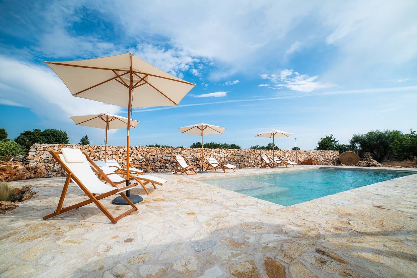 Villa 'Mario Pool and Relax' mit privatem Pool, Wlan und Klimaanlage in Mottola, Tarent Provinz