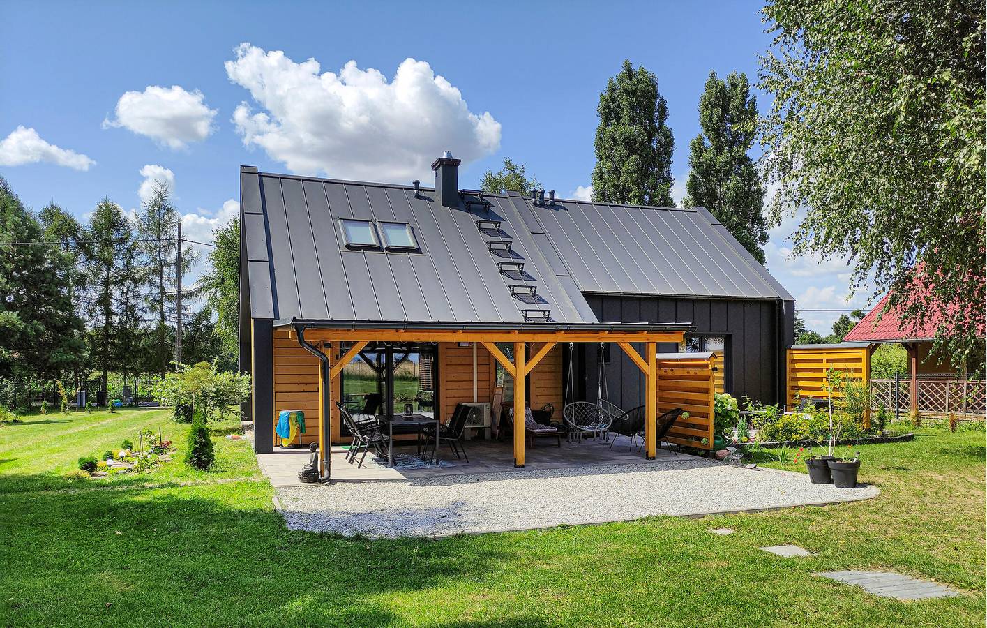 Ferienhaus für 4 Personen mit Terrasse in Seenplatte von Ilawa