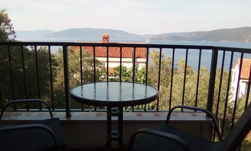 Smještaj za odmor za 2 osoba, s Balkon/terasa u Valun