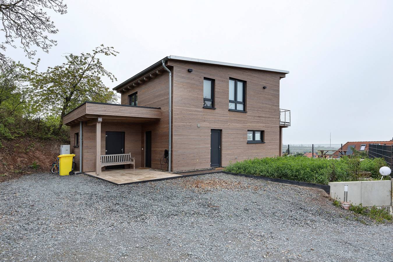 Casa de vacaciones 'Mit Panoramablick' con vistas a la montaña, terraza compartida y Wi-Fi in Quedlinburg, Harzvorland