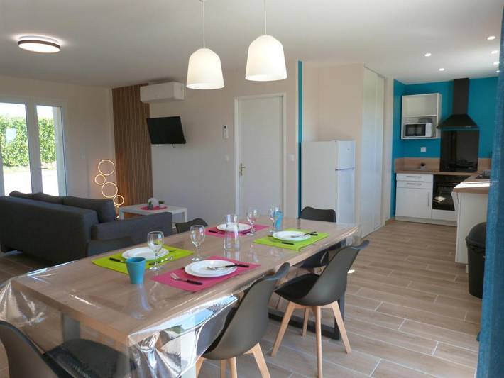 Maison de vacances pour 6 personnes, avec jardin et vue - 1