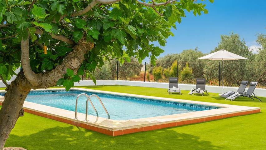 Casa rural para 12 personas, con piscina en Antequera - 3