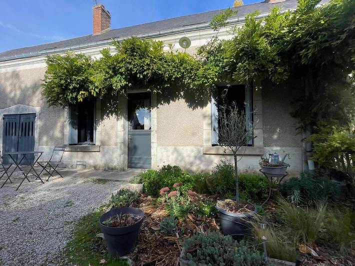 Location de vacances pour 2 personnes, avec terrasse et jardin à Azay-sur-Cher