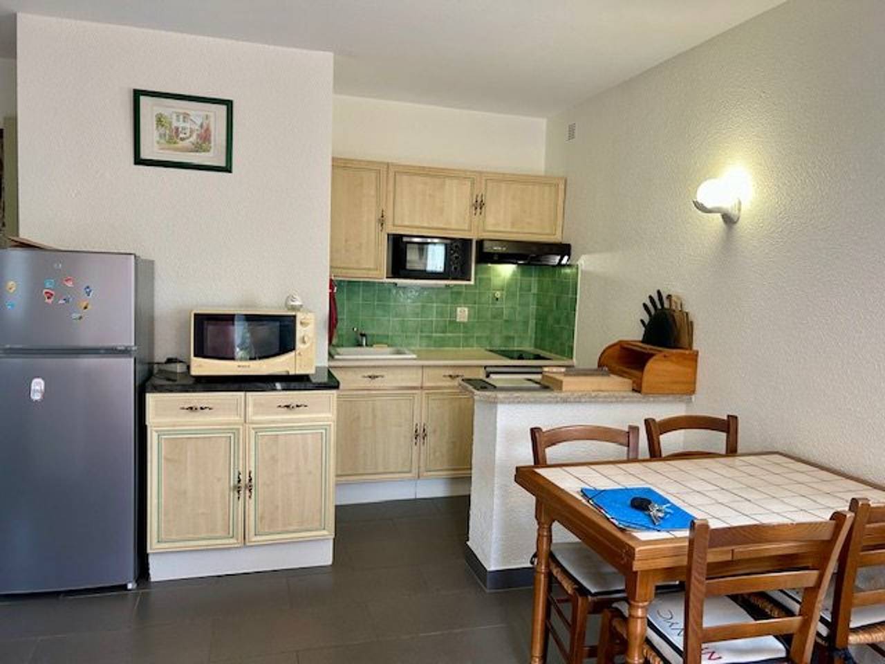 Ganze Wohnung, Apartment für 5 in Strandnähe Nauzan mit Terrasse, Haustiere erlaubt in Vaux-sur-Mer, Côte de Beauté