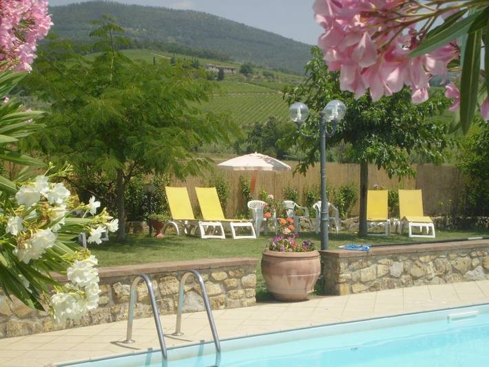 Location de vacances pour 4 personnes, avec jardin ainsi que piscine et jacuzzi, animaux acceptés à Pistoia - 2