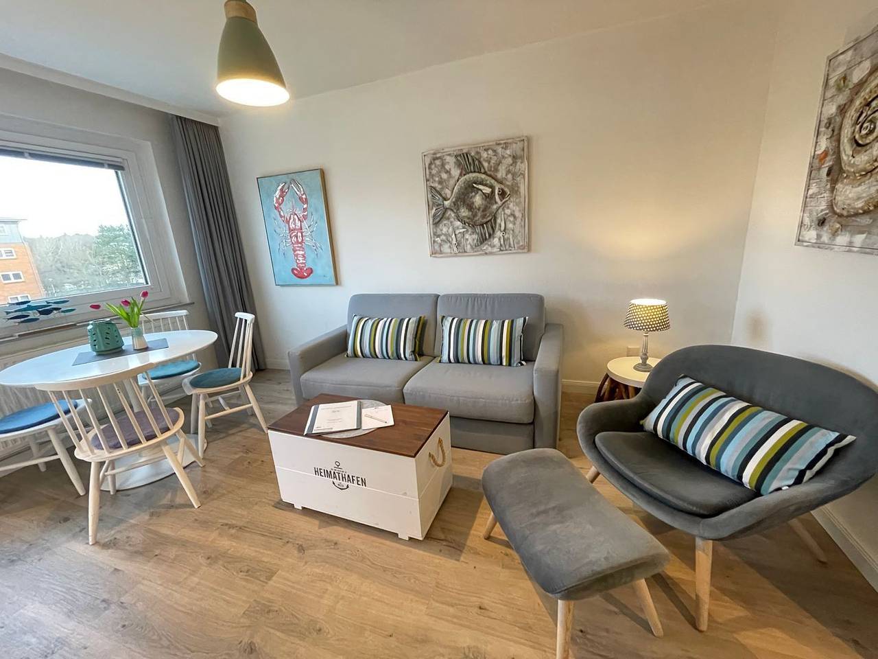 Ganze Wohnung, Komfortables Apartment mit Balkon und Gartenblick nahe Strand in Westerland in Westerland, Sylt (Gemeinde)