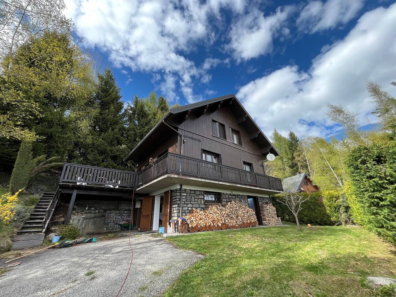 Chalet Etienne mit atemberaubendem Blick auf die Aiguilles d’Arves in Jarrier, Region Saint-Jean-de-Maurienne