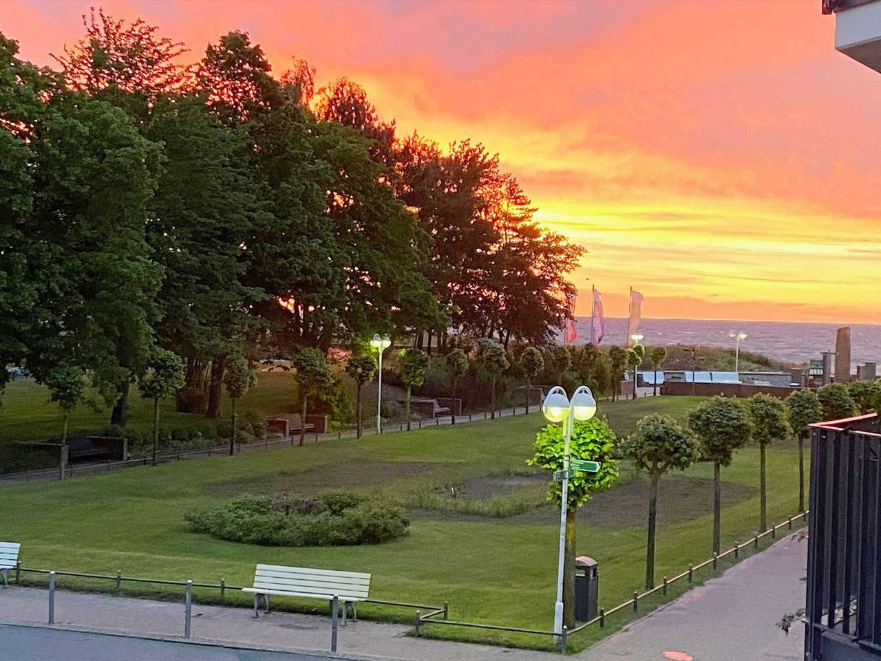 Ganze Ferienwohnung, Ferienwohnung Vier Jahreszeiten mit Meerblick und Balkon in Strand Baabe, Baabe