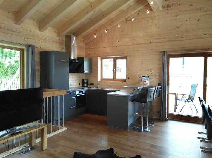 Ganze Ferienwohnung, Ferienhaus, 3 Bäder/Wc, 3 Schlafräume - "Chalet 1" in Riezlern, Mittelberg