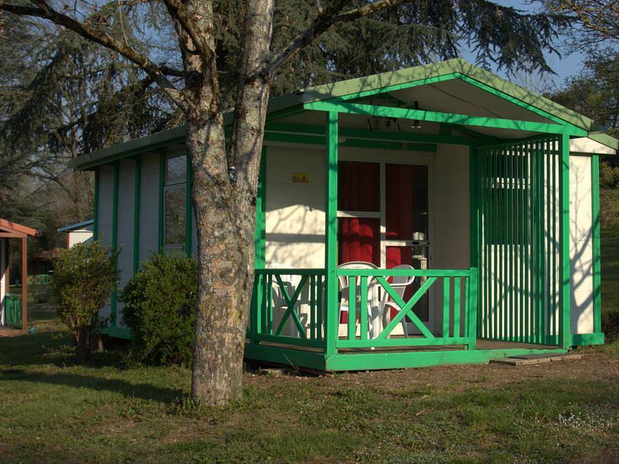 Camping L'Oasis du Berry - Chalet 3 personen - 20 m² in Saint-Gaultier, Le Blanc und Umgebung