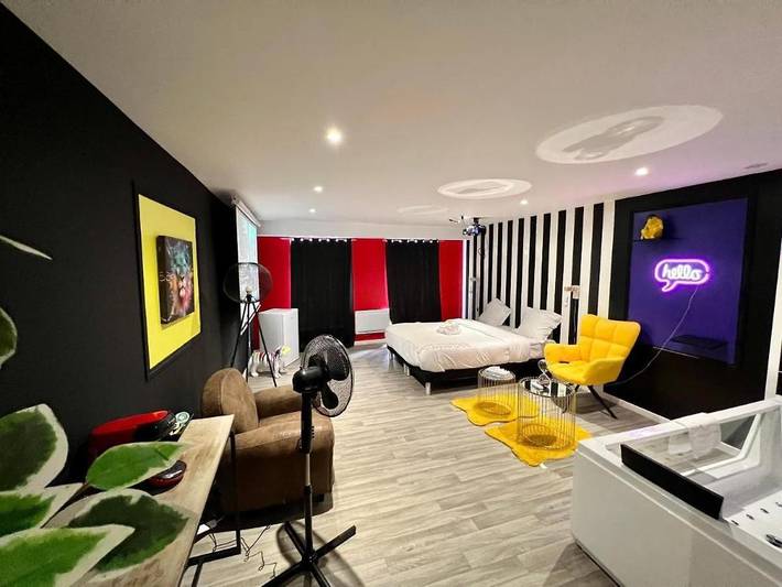 Appartement de vacances pour 2 personnes, avec jacuzzi