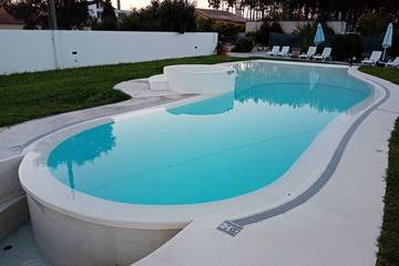 Gîte pour 4 personnes, avec balcon et jardin dans Ponte de Vagos
