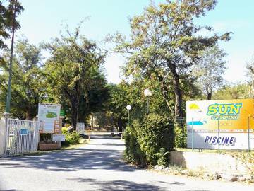 Mobil home pour 4 personnes, avec bassin pour enfant à Sampzon