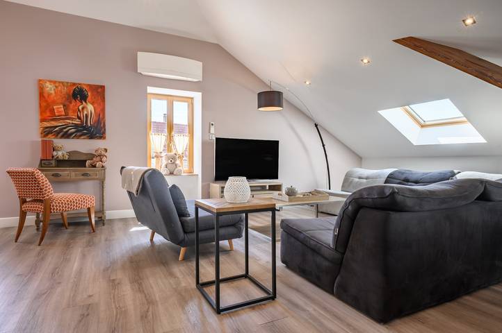Ferienwohnung für 6 Personen, mit Sauna in Riquewihr