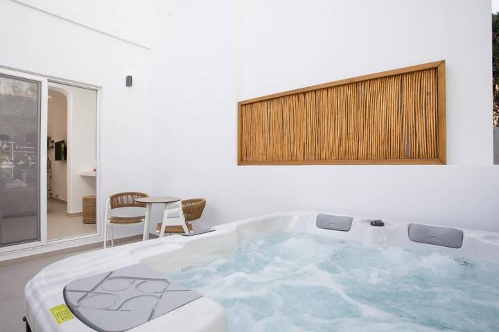 Vakantieappartement voor 2 personen, met uitzicht en tuin in Faliraki