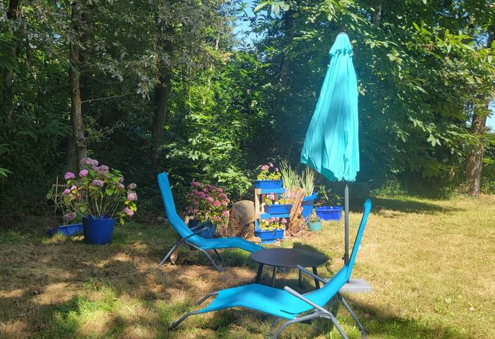 Gîte pour 4 personnes, avec sauna ainsi que terrasse et jardin, animaux acceptés - 1