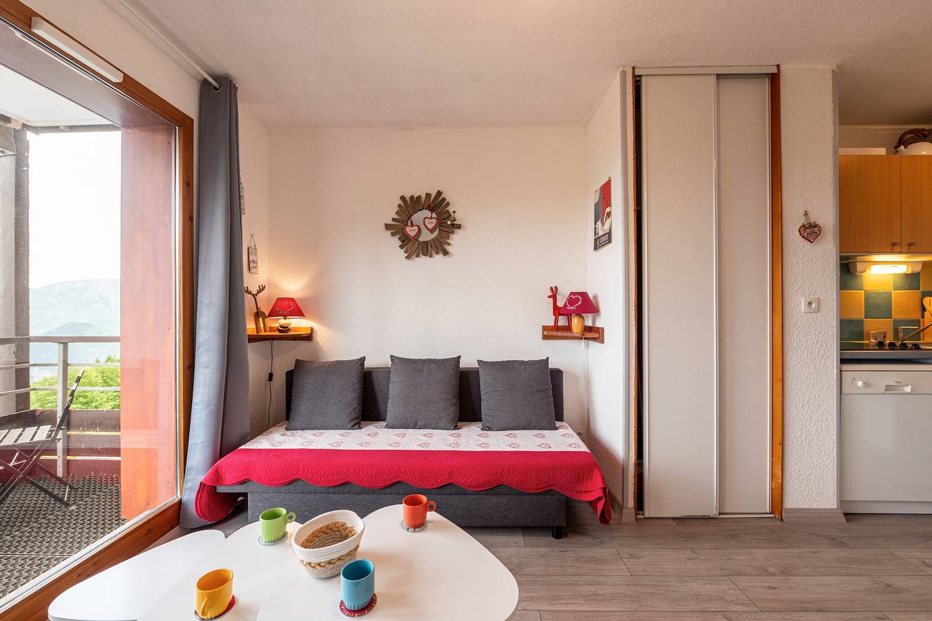 Ganze Wohnung, Le Nid des Marmottes - Appt proche station de ski in Le Corbier, Villarembert