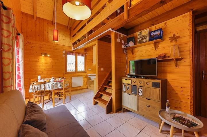 Chalet pour 5 personnes, avec terrasse