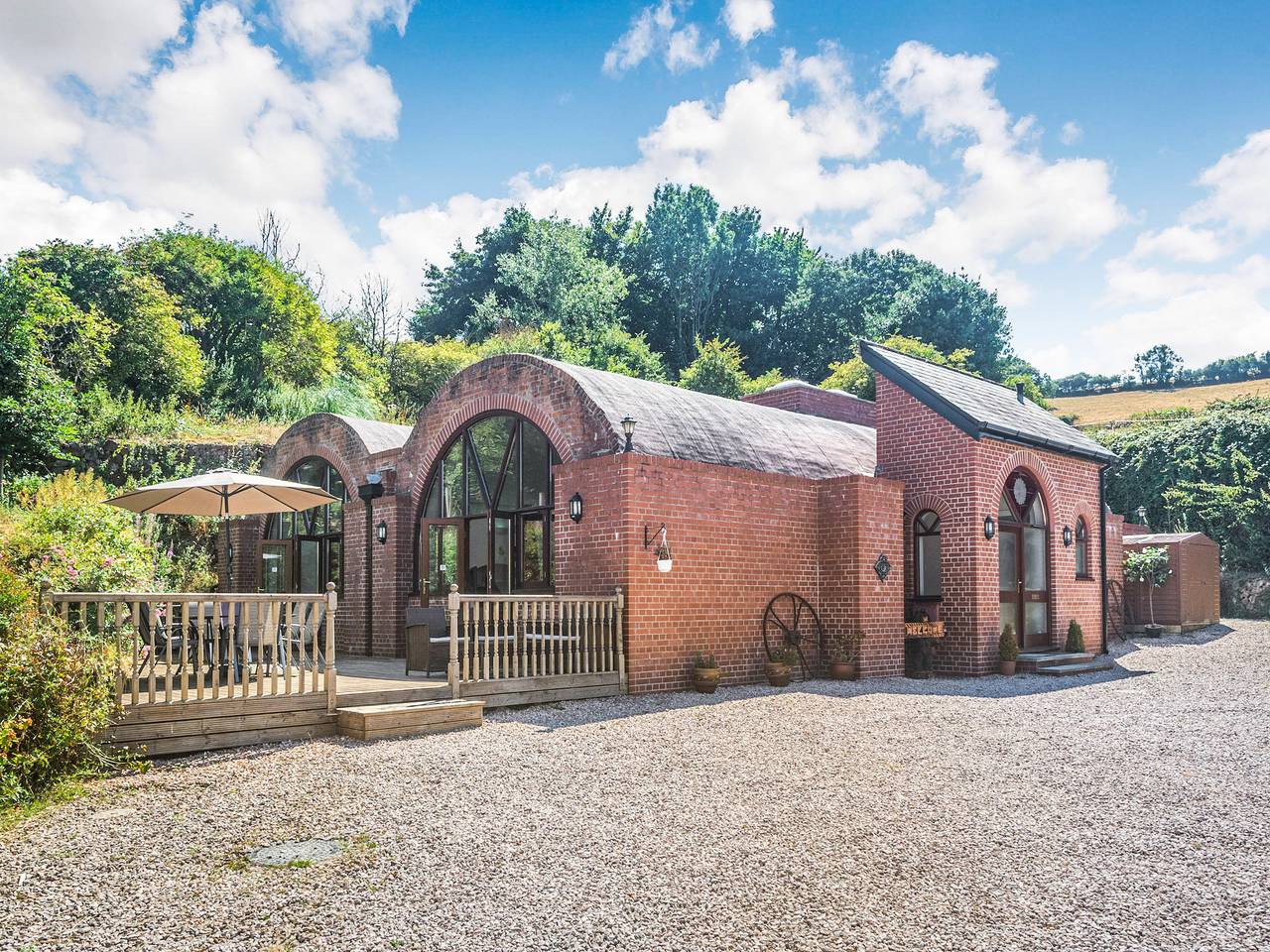 New Barn Reservoir in Shaldon, Devon