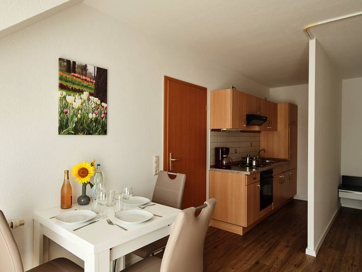 Ganze Ferienwohnung, Ferienwohnung "Am Waidweg" - Fewo 9B Nr. 4 - Og re. (40 qm) in Bad Langensalza, Unstrut-Hainich-Kreis