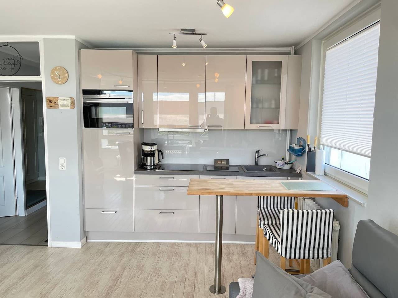 Ganze Wohnung, Wohnung Hansen mit überdachtem Balkon, Wlan und Strandnähe in Westerland in Westerland, Sylt (Gemeinde)