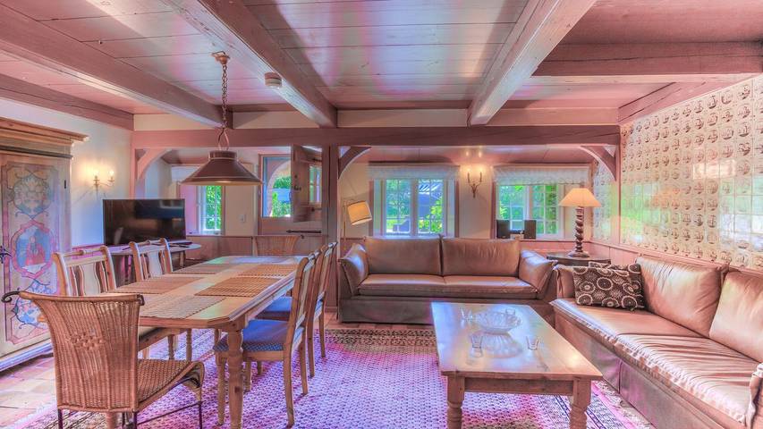 Ferienwohnung für 6 Personen, mit Sauna und Terrasse sowie Garten - 1