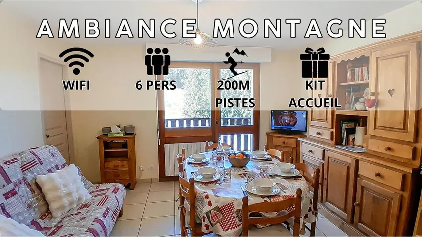 Appartement de vacances pour 6 personnes, avec vue et terrasse - 1