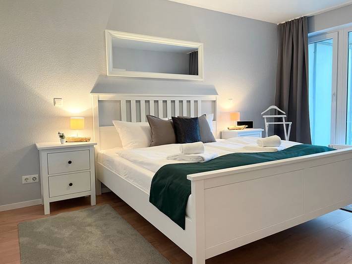 Ferienwohnung für 2 Personen, mit Balkon
