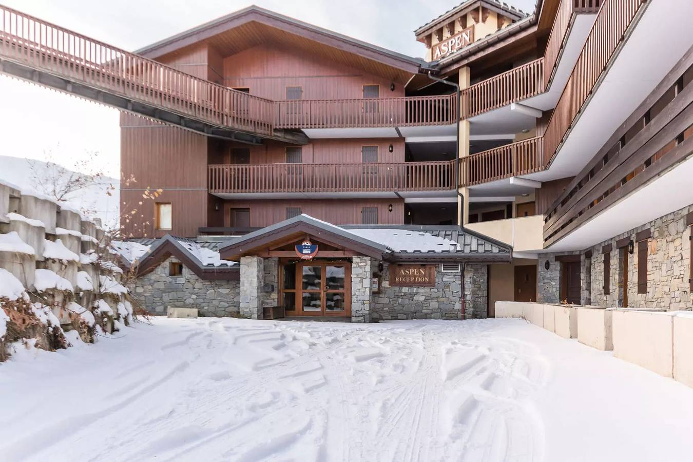 Ganze Wohnung, Apartment mit Poolzugang und überdachter Parkplatz in Plagne Villages, La Plagne-Tarentaise