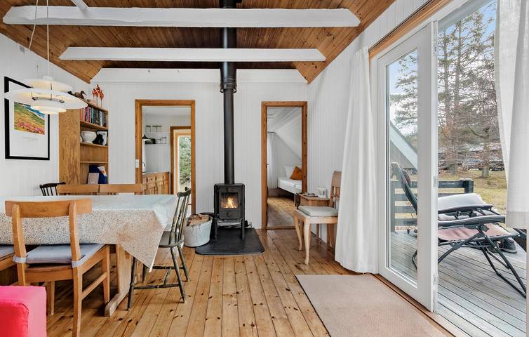 Ferienhaus für 6 Personen mit Terrasse in Overby Lyng, Sjællands Odde