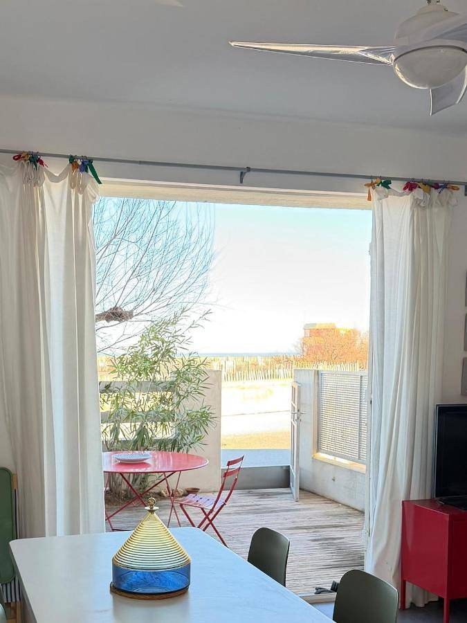 Ferienwohnung für 4 Personen, mit Terrasse und Garten sowie Ausblick