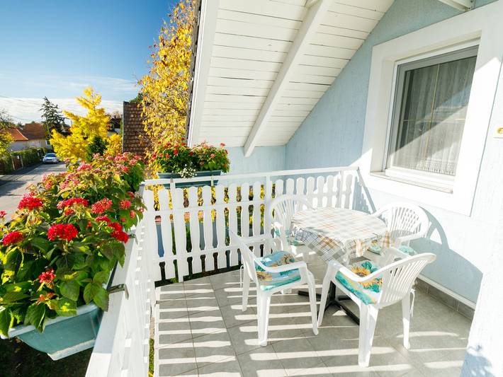 Ferienwohnung für 4 Personen, mit Balkon und Terrasse sowie Garten in Balatonfüred - 2