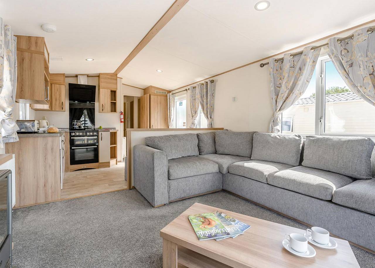 Gold 3 Bedroom Caravan, Sleeps 8 in St. Helens, Isle of Wight