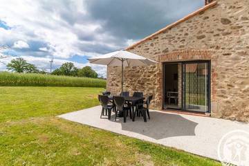 Gîte pour 4 personnes, avec terrasse, animaux acceptés dans Saint-Christophe-du-Bois