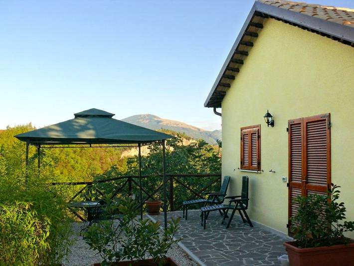 B&b per 4 persone, con Terrazza e Giardino nonché Panorama a Ascoli Piceno