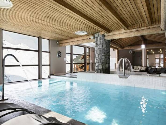 Chalet pour 4 personnes, avec balcon et sauna, animaux acceptés à Val Thorens - 2