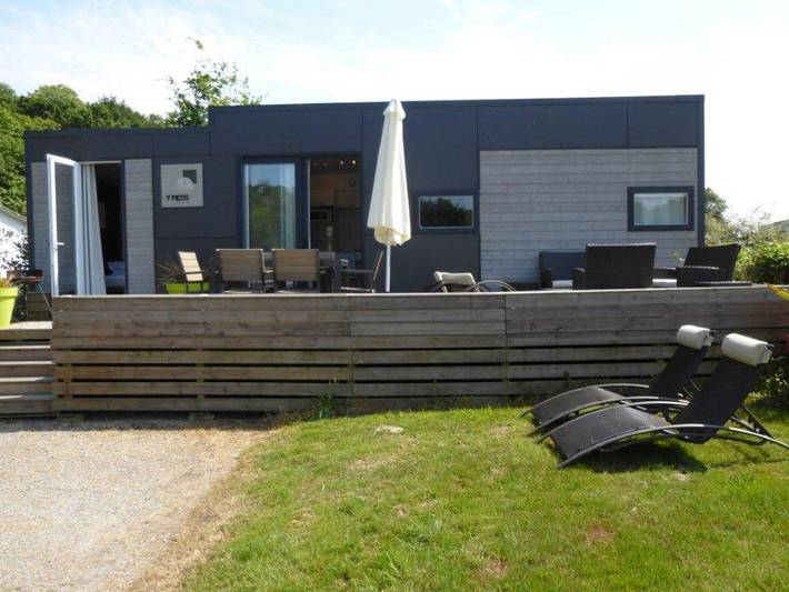 Mobil home pour 6 personnes, avec terrasse et piscine à Sainte-Reine-de-Bretagne