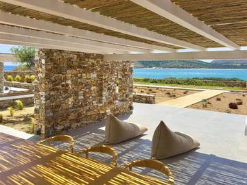 Villa pour 4 personnes, avec jardin ainsi que vue sur le lac et vue, adapté aux familles dans Antiparos