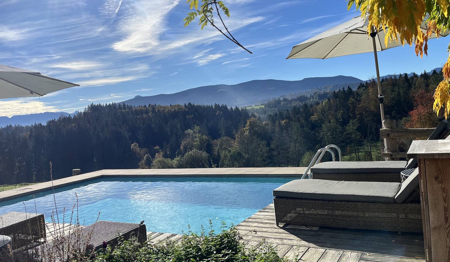 Huberhof - Melkerhaus bis 6 Personen mit Terrasse und Pool, 101 qm in Wonneberg, Rupertiwinkel