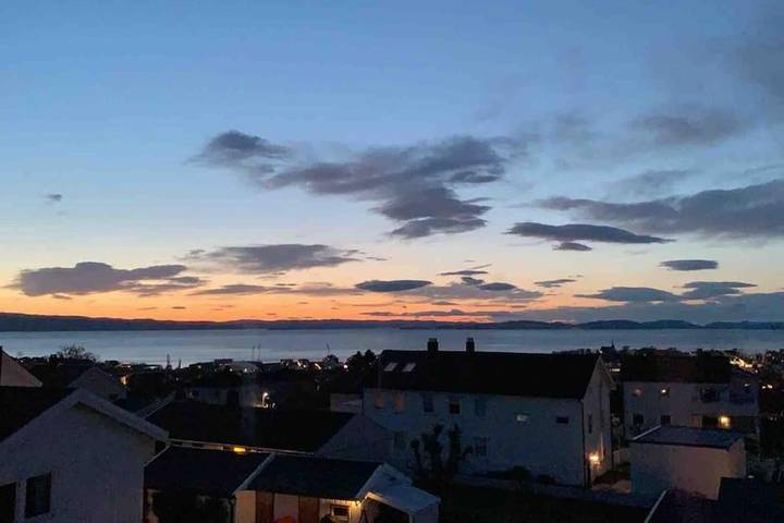 Vakantiewoning voor 9 personen, met tuin en uitzicht in Trondheim