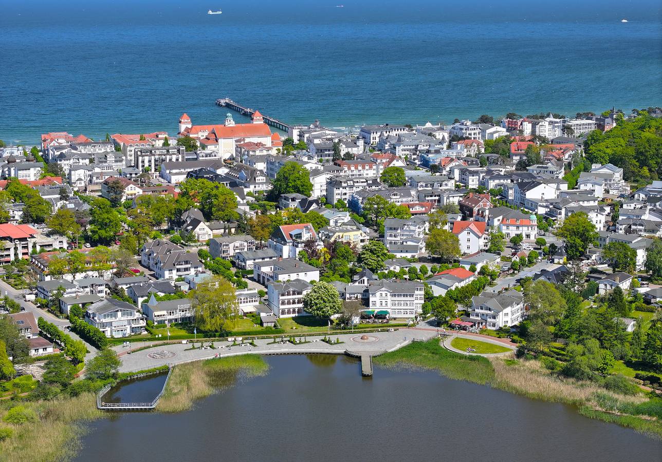Ganze Ferienwohnung, Fewo Schlösschen am Meer in Binz, Rügen