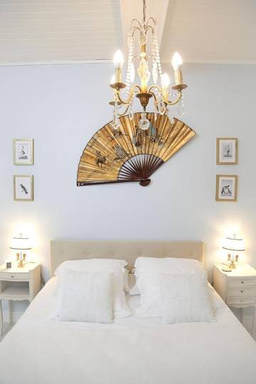 Location de vacances pour 3 personnes, avec vue et jardin à Pellegrue