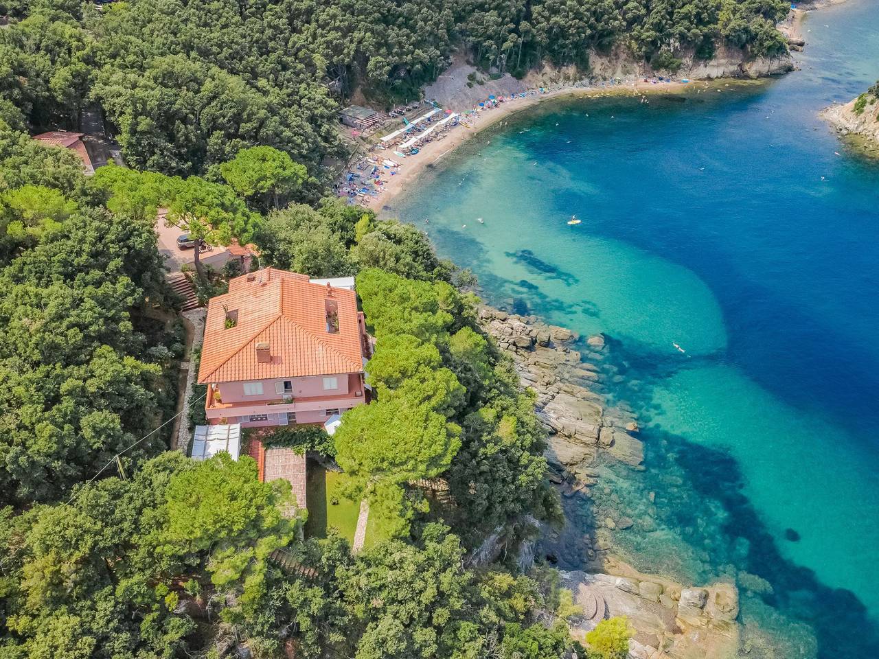 Vakantiehuis voor 5 personen met tuin in Procchio, Elba
