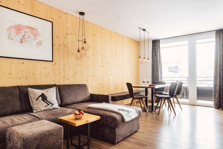 Ferienwohnung für 5 Personen, mit Sauna und Balkon sowie Ausblick, kinderfreundlich in Kappl - 4