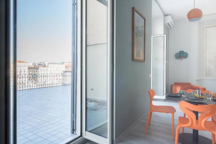 Gîte pour 5 personnes, avec balcon et vue dans Mercato - 3