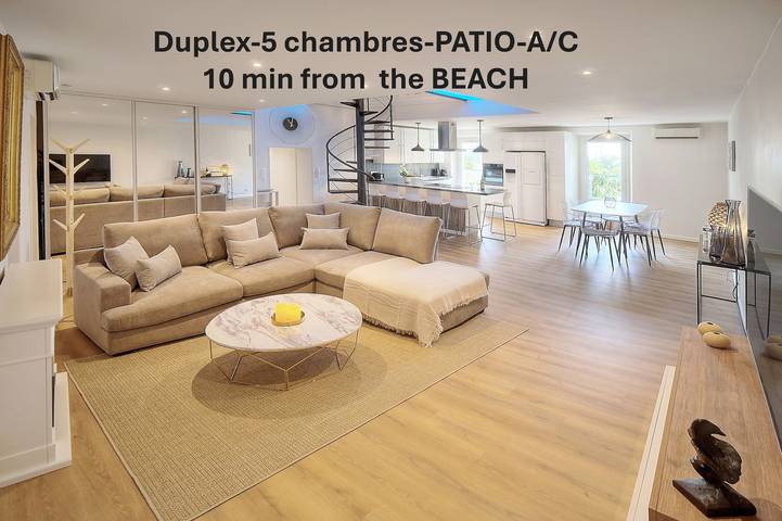 Appartement de vacances pour 10 personnes, avec Terrasse