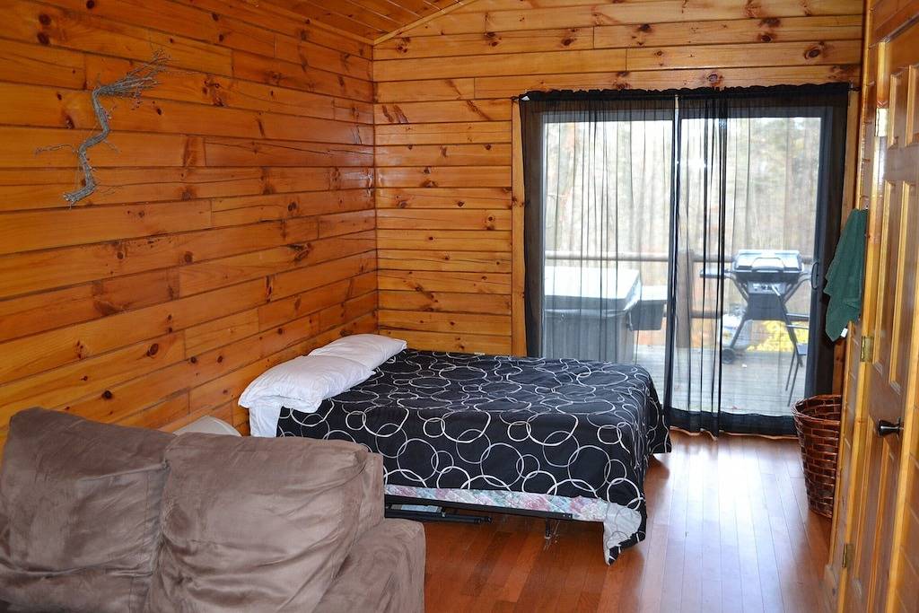 Kabine-Eigenes Badezimmer-Standard-Wildwoods Cabin in Hocking Hills