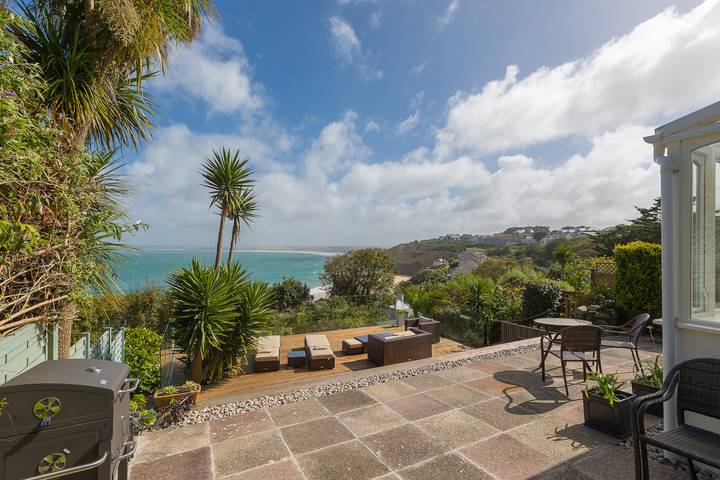 Ferienwohnung für 5 Personen, mit Meerblick und Terrasse sowie Garten in Cornwall - 2