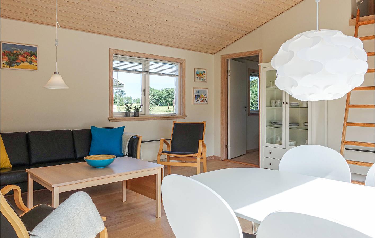 Feriehus for 6 personer med terrasse in Rø, Gudhjem